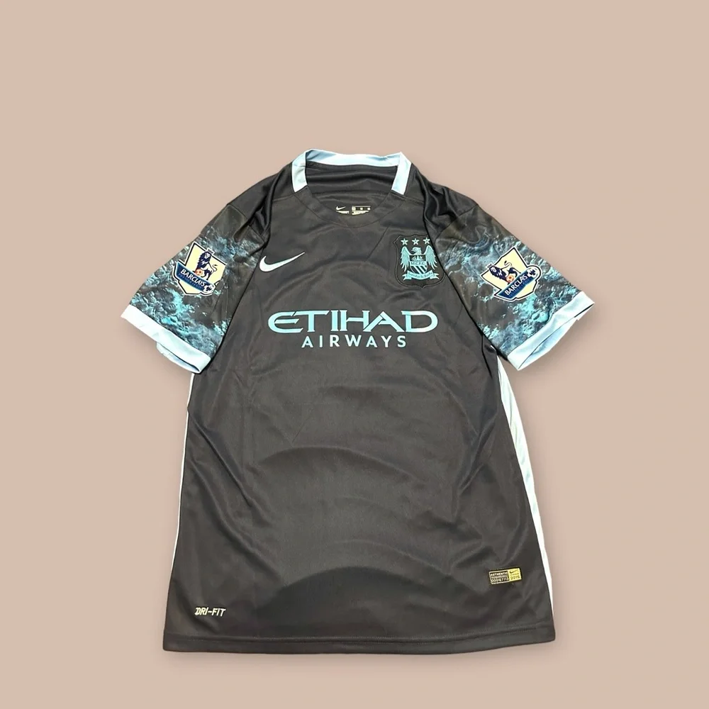 2015/16 Manchester city third kit. Sergio aguero soccer football jersey. 
NWT